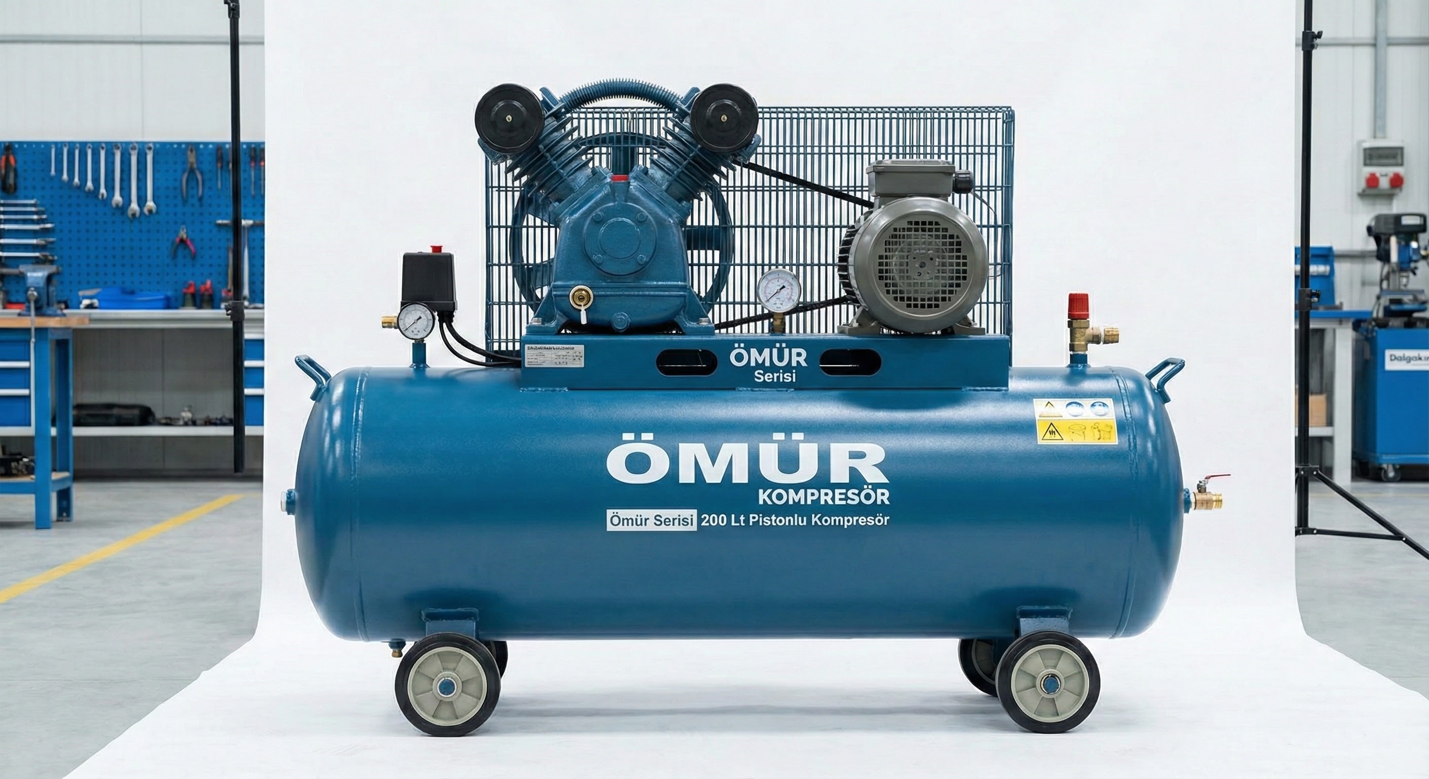 DKC Serisi 200 Lt Pistonlu Kompresör